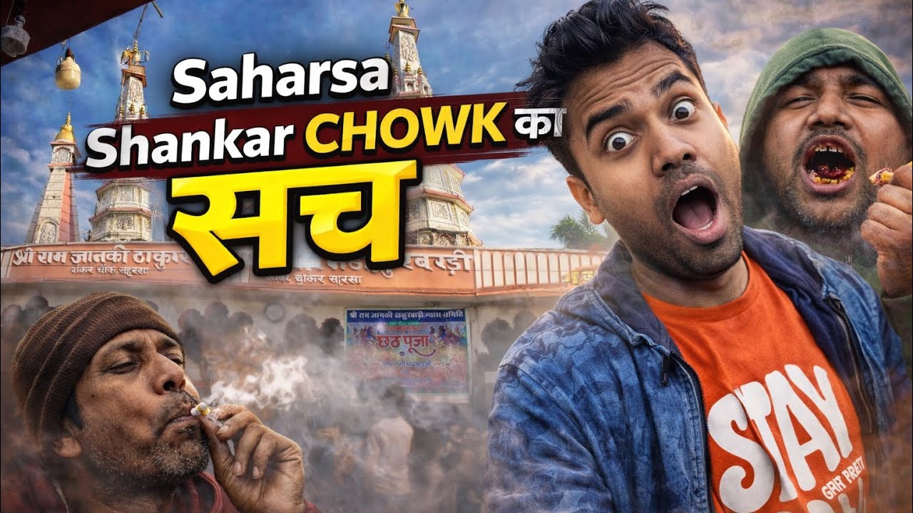 Shankar Chowk Reality Check ⚠️ | Saharsa Vlog Exposed