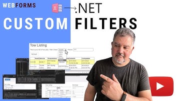How to Add Custom Filter Controls to Your Azure WebForms App