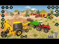 Indian Real Farming Tractor Simulator Big Farm Transport Driving Walkthrough Android Gameplay #244