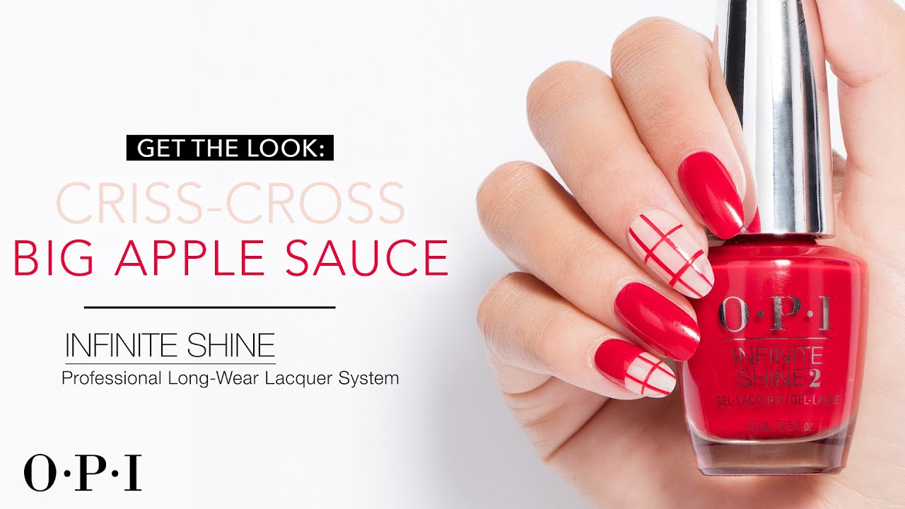 OPI Infinite Shine : Big Apple Red — 25 Sweetpeas