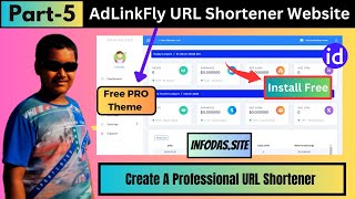 How To Create A Professional AdLinkFly URL Shortener Website 2023🔥 Like GPlinks UrlShortX | Part 5 screenshot 4