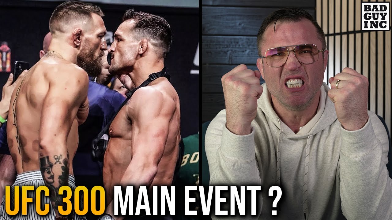 UFC 300 Main Event McGregor Vs Chandler YouTube UFC 300 Main Event McGregor Vs Chandler YouTube