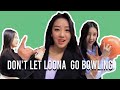 LOONA not knowing how to bowl for 12 minutes straight.