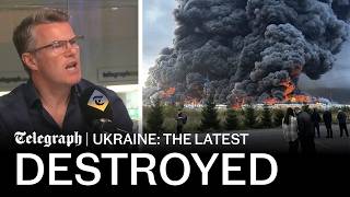 Smoke fills Moscow sky after Ukraine wipes out key Wildberries warehouse | Russia latest war news