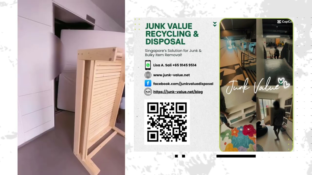 Bulky Items Removal In 24 Hours Across Singapore - Junk Value SG