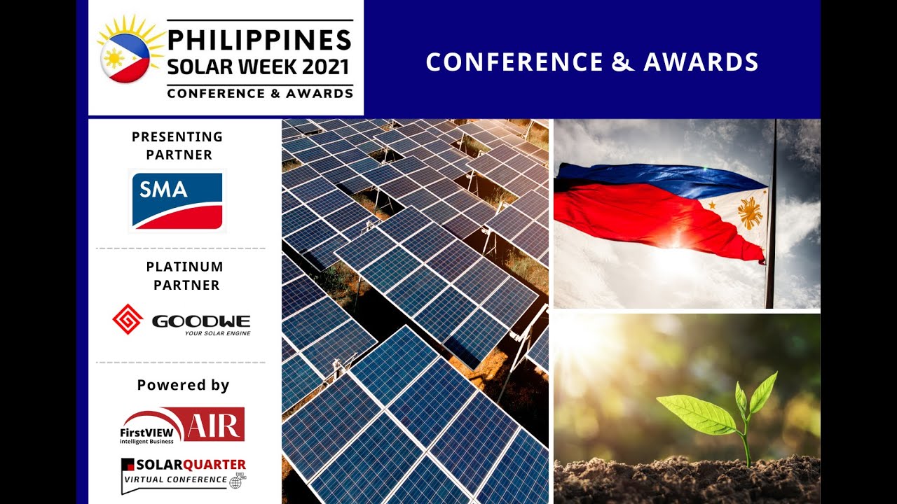 Philippines Solar Week 2021: Conference & Awards - Day 2 - YouTube