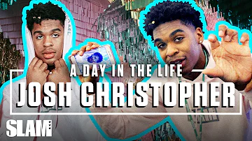 Josh Christopher HILARIOUS Mic'd Up at the Instagram HQ | SLAM Day in the Life