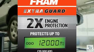 Review - FRAM Extra Guard CA12166 Replacement Engine Air Filter for Select Cadillac, Chev