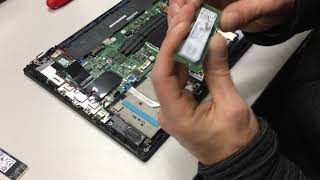 nål stavelse ekstremister Lenovo T480 M.2 SSD Upgrade / RAM Upgrade - YouTube