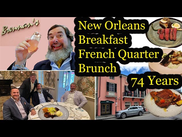 New Orleans Breakfast At Brennan S For