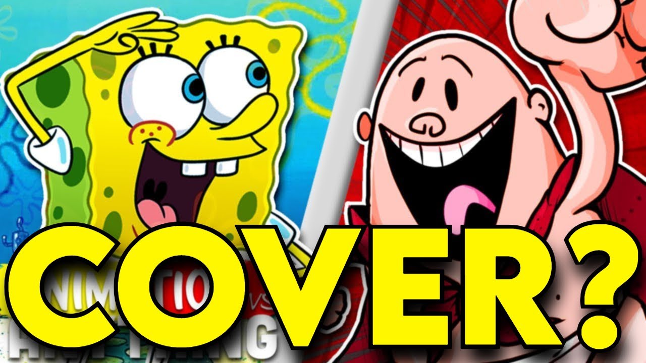 Губка Боб Квадратные Штаны против Капитана Подштанника, но текст песни — это то, что происходит н...