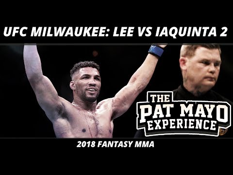 2018 Fantasy MMA: UFC Milwaukee DraftKings Picks — Lee vs Iaquinta 2 Fight Previews