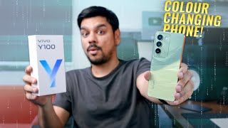 Vivo Y100 Unboxing and Quick Review | Colour changing design, 80W charging, AMOLED display screenshot 4