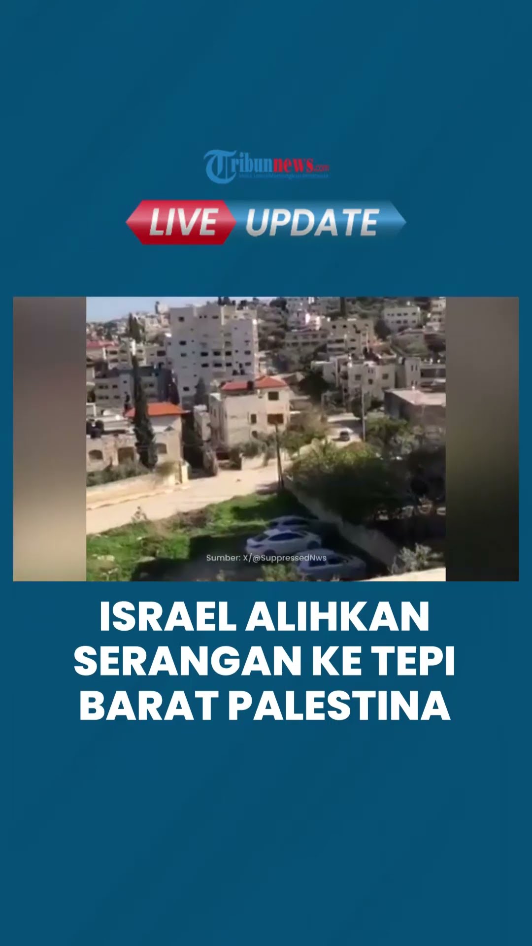 Israel Beralih Menyerang Wilayah Tepi Barat Palestina di Tengah Perjanjian Gencatan Senjata di Gaza