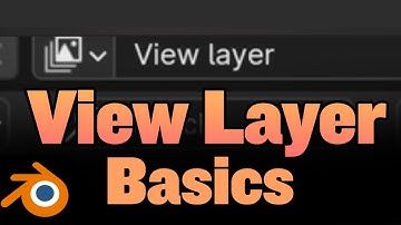 How to use view layers in Blender (Basics)