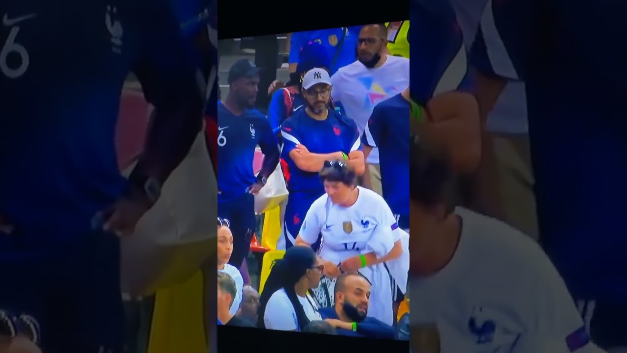 أم اللاعب 🇫🇷"أدريان رابيو" توبخ أم "بوغبا" وأم "امبابي" وذلك بعد هدف سويسرا الثالث