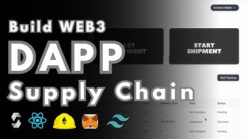 Build Supply Chain Management Web3 Dapp | Decentralised Supply Chain Dapp Project For Beginners