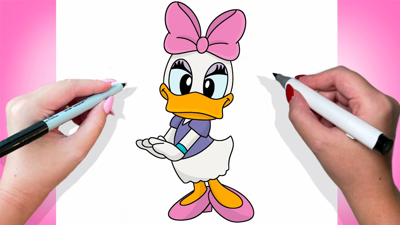 disney daisy duck coloring pages  Clip Art Library