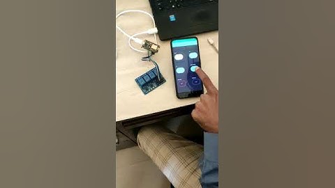 BLYNK APP WITH RELAY BOARD ENGINEERING PROJECT