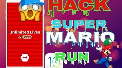 How To HACK Super Mario RUN | UNLIMITED LIVES AND COINS | No computer| Unlock all worlds