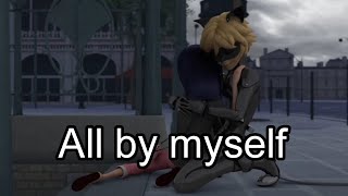 Miraculous Ladybug ❤️🖤💚[AMV] All by myself   Alok, Sigala, Ellie Goulding