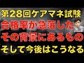 2025年(第28回)ケアマネ試験合格発表!でも合格率は急落し合格者数も減少…不足する中で今後どうなっていくのか