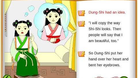 Chinese Fables: Dung-Shi Copies Eyebrows