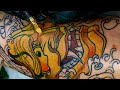 Samurai Tattoo Time Lapse