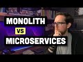 Monolithic vs microservice architecture which to use and when