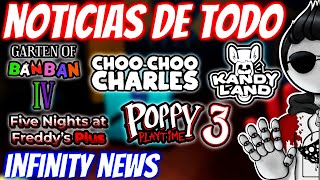 Poppy Playtime Chapter 3. FNAF+ Cancelado, Secretos del Choo Choo Y Garten Of Banban | Infinity Game