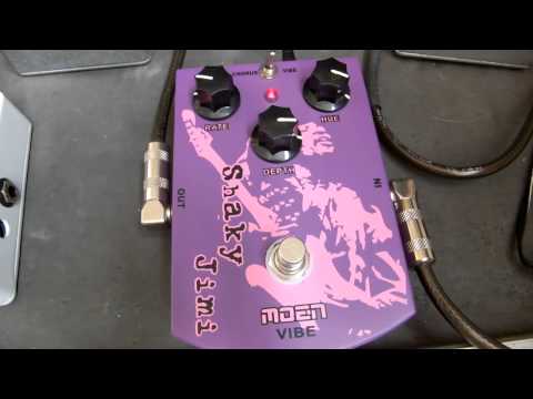 Moen vibe Shaky Jimi, guitar pedal demo, Msm Workshop