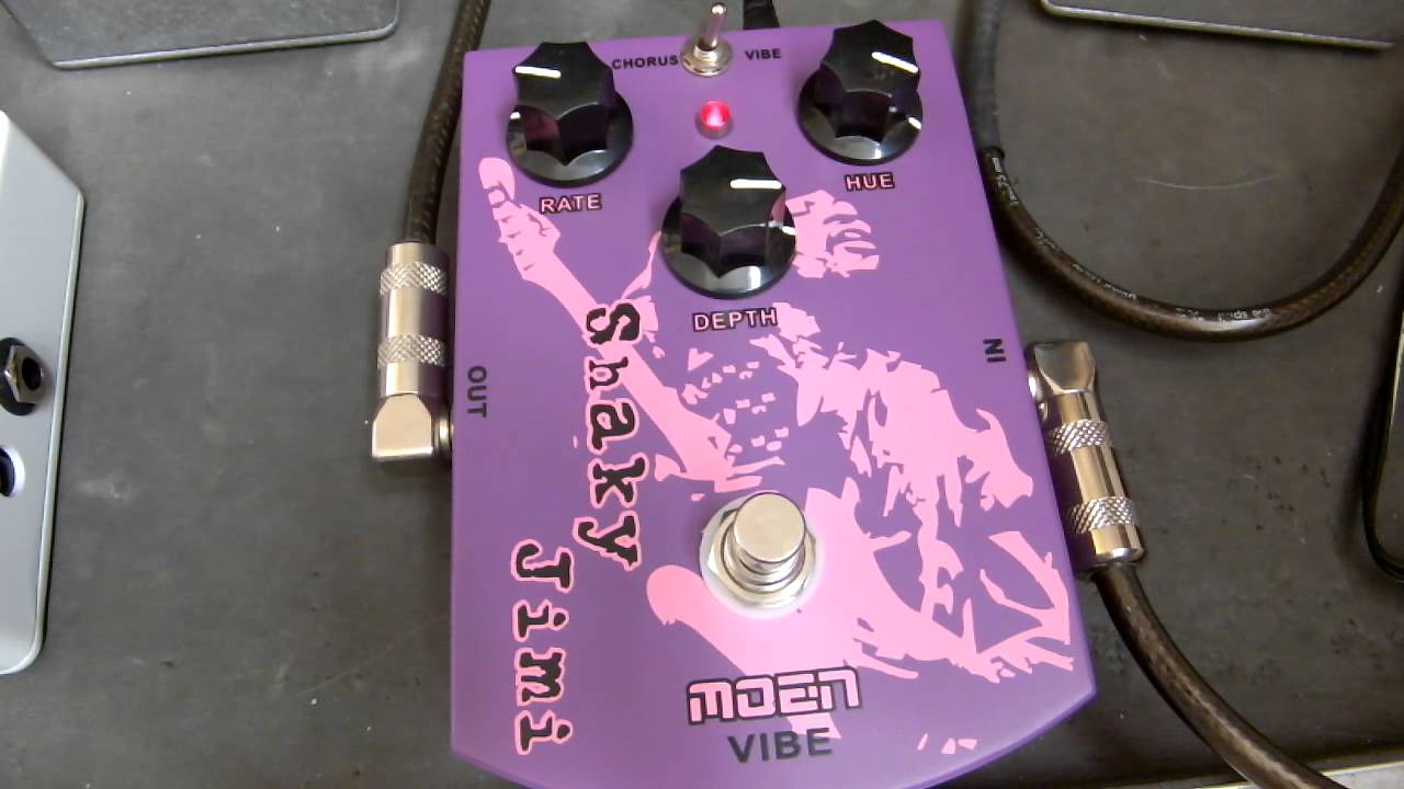 Moen vibe Shaky Jimi, guitar pedal demo, Msm YouTube