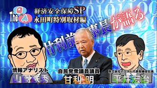 「theQ&A経済安全保障SP永田町特別取材編