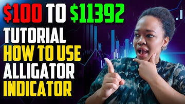 BINARY OPTIONS STRATEGIES $100-$11392 | TUTORIAL HOW TO USE ALLIGATOR INDICATOR