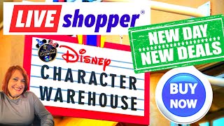 LIVE: DISNEY CHARACTER WAREHOUSE Shopping and Buying New Merch