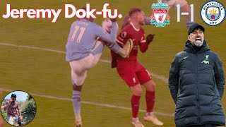 Martial Arts On Show As Liverpool Held To Anfield Draw! | Liverpool vs Man City Post Match Reaction