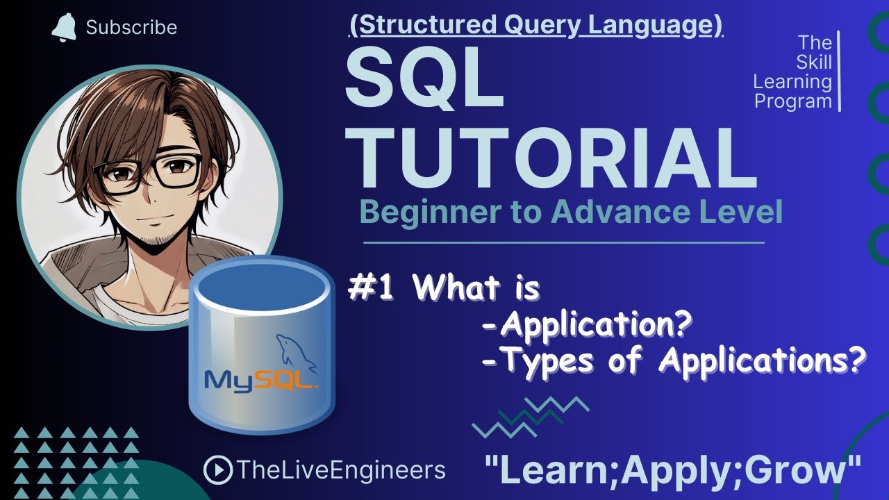#1 What is SQL and Application || Skill Learning Program ...