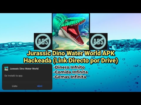 🔥🦖 Jurassic Dino Water World HACKEADO 💎💰 DINERO & GEMAS INFINITAS + 📥 LINK DIRECTO 🚀