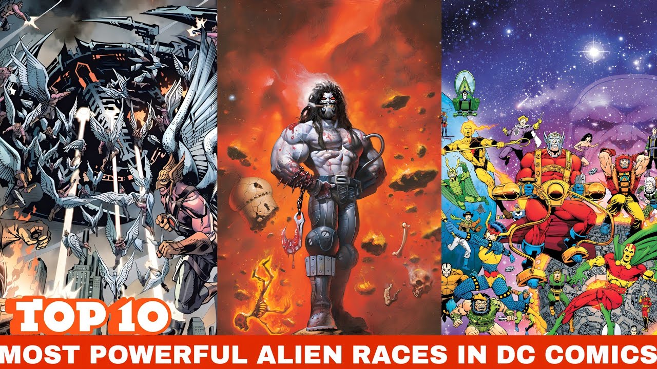 TOP 10 MOST POWERFUL ALIEN RACES IN DC COMICS | EXPLAINED IN HINDI ...
