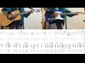 BUMP OF CHICKEN ベル ギター 弾いてみた TAB譜付