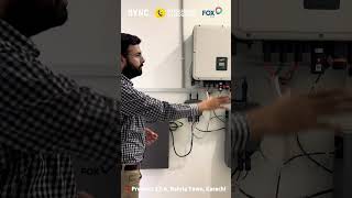 ⚡ Inside the 10kW Off-Grid Solar Basement | Fox H3 Pro + Lithium Batteries | Bahria Town Karachi