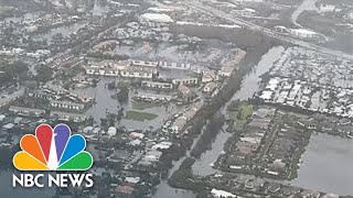 WATCH: U.S. Coast Guard Aerials Show Hurricane Ian Devastation In Florida