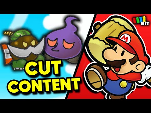Paper Mario the Thousand Year Door Beta Content | LOST BITS [TetraBitGaming]