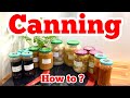 Easy home canning | metode pengawetan makanan