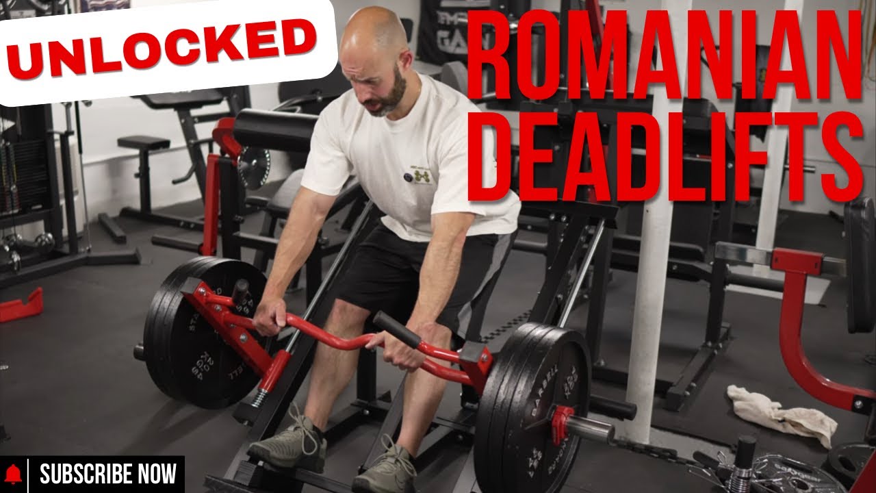 Mikolo Syedee Linear Row Machine | How To Perform Romanian Deadlift Variation