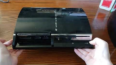 PS3 80GB Overview - How To Spot a Backwards-Compatible PS3!