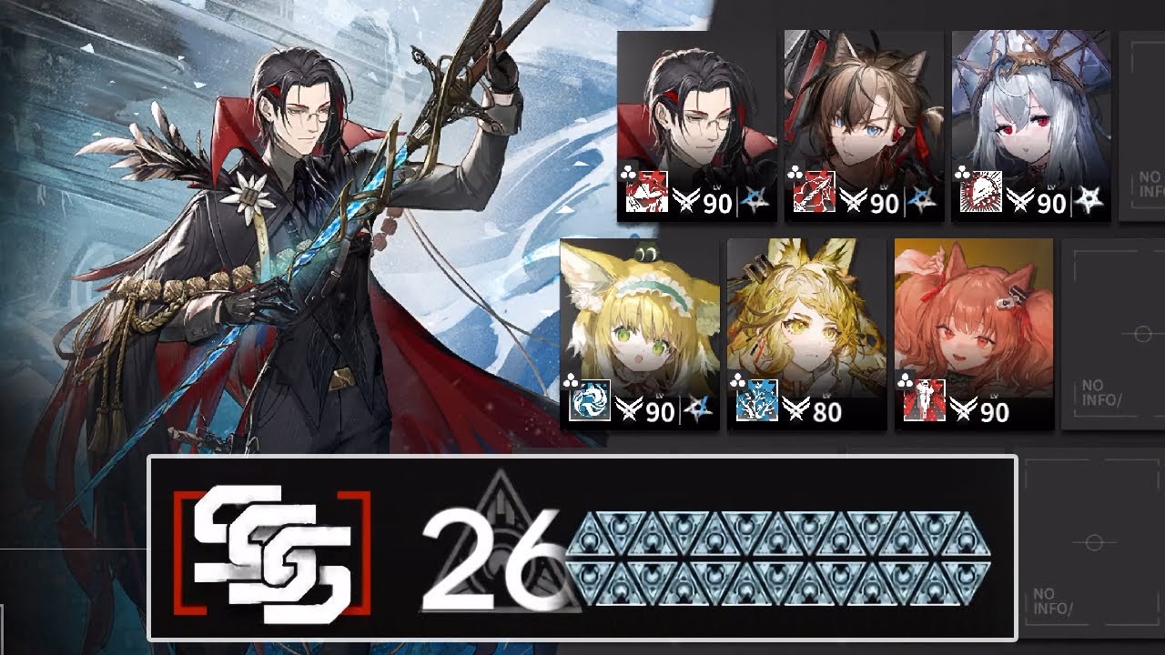 [Arknights] 『CC#11』 6 Supporter Only (Risk 26 / Week 1)