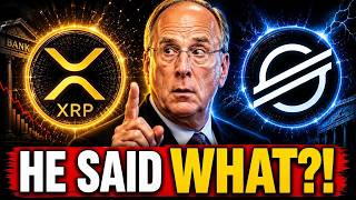 What Larry Fink REALLY Said About Your Bank (XRP & XLM Truth)