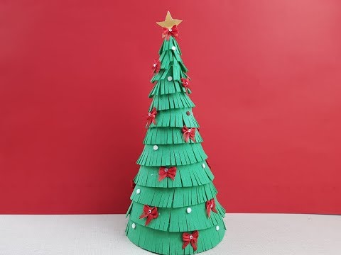 Árvore de Natal de EVA passo a passo - YouTube