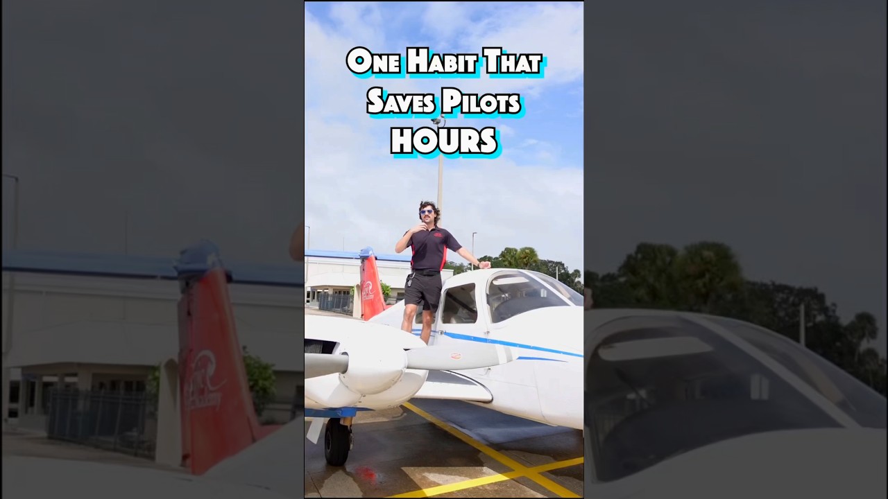 Одна привычка, которая экономит пилотам часы 